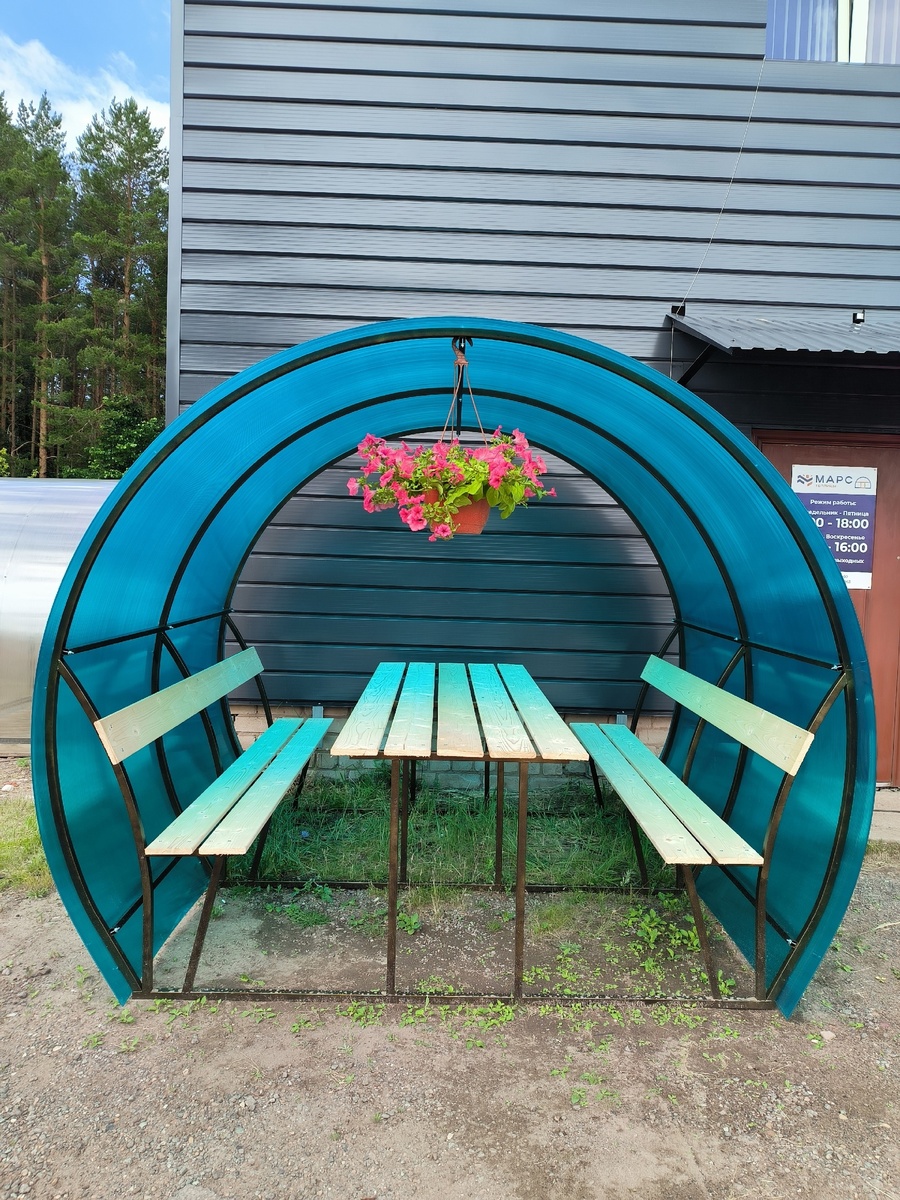 Беседка Бочка