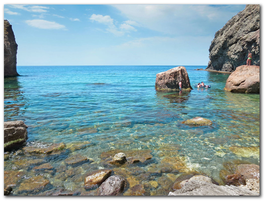 Дикий пляж на Фиоленте, Севастополь