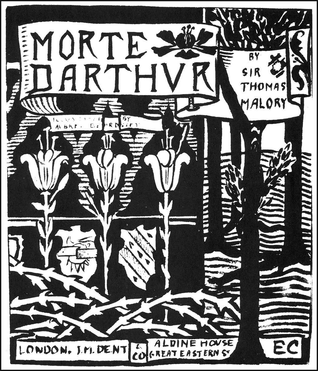 В прошлой главе я обещал вам пять книг про короля Артура, которые стоят внимания. Загибайте пальцы. Томас Мэлори "Смерть Артура" (1469) илл.