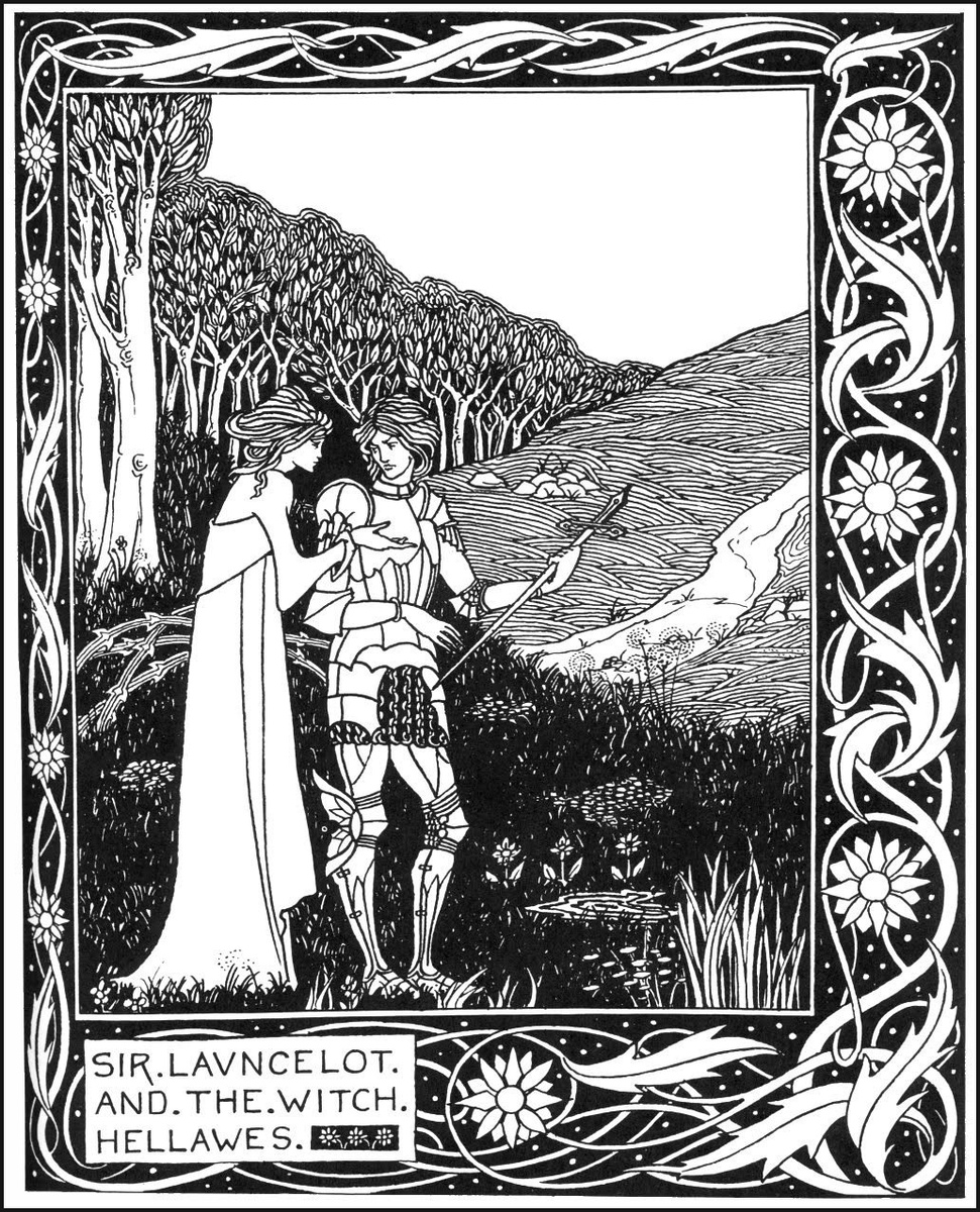 В прошлой главе я обещал вам пять книг про короля Артура, которые стоят внимания. Загибайте пальцы. Томас Мэлори "Смерть Артура" (1469) илл.-2