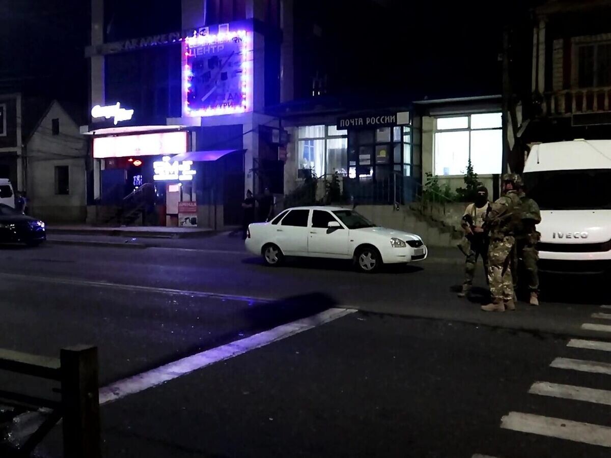    Обстановка в Дагестане, где были совершены вооруженные нападения на храмы и синагогу© Национальный антитеррористический комитет