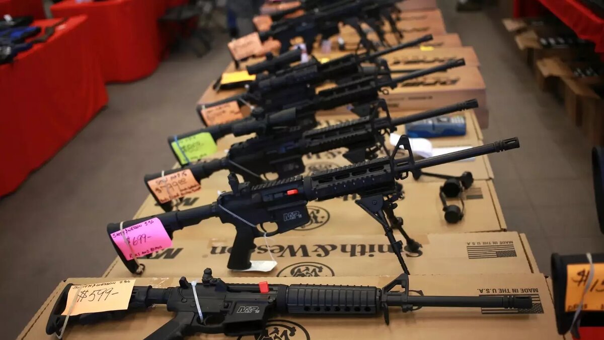 Оружие, знакомое по сводкам из США: AR-15 применена при теракте в Дагестане. Фото: The New York Times