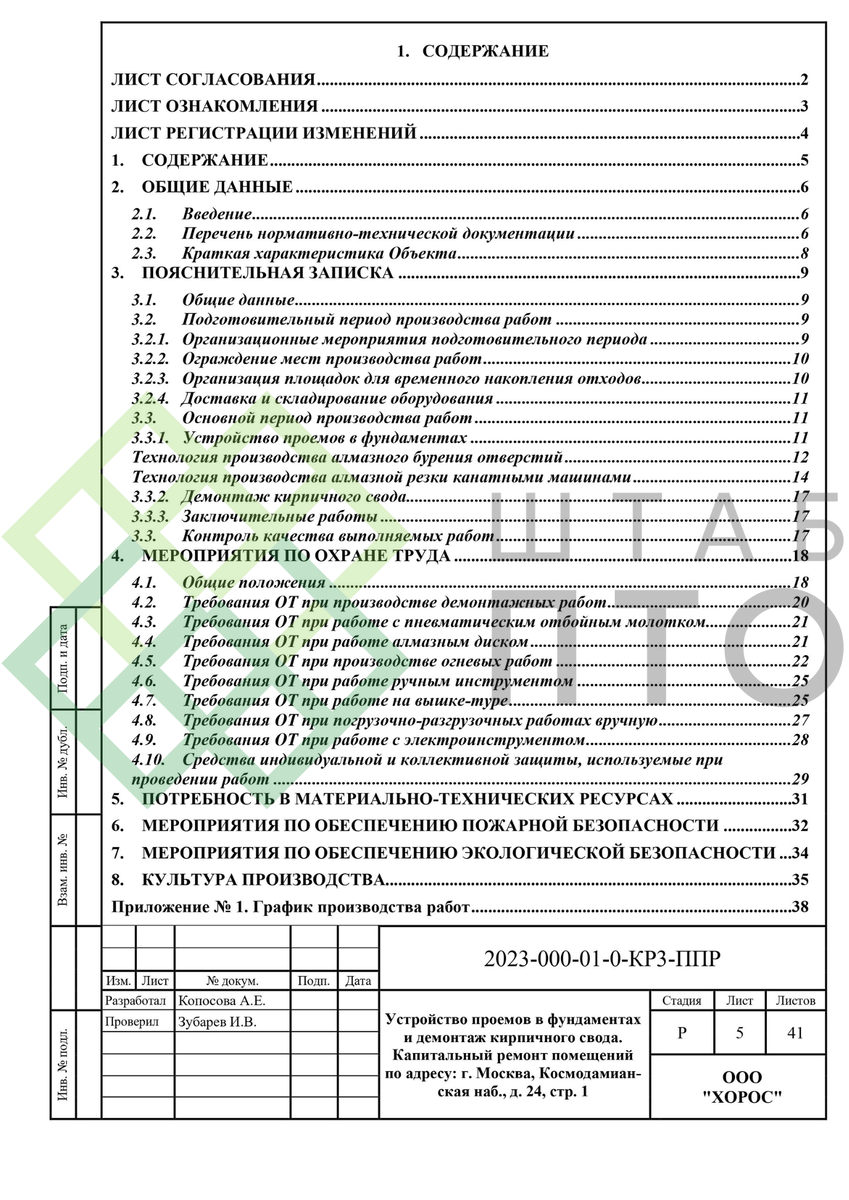 Титул, содержание (листай карусель)