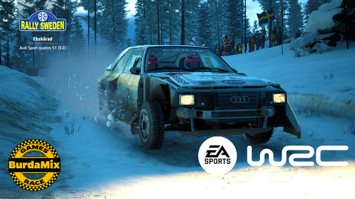 Rally Sweden на Audi Sport quattro S1 E2 🚗 EA SPORTS WRC 'Moments' #36
