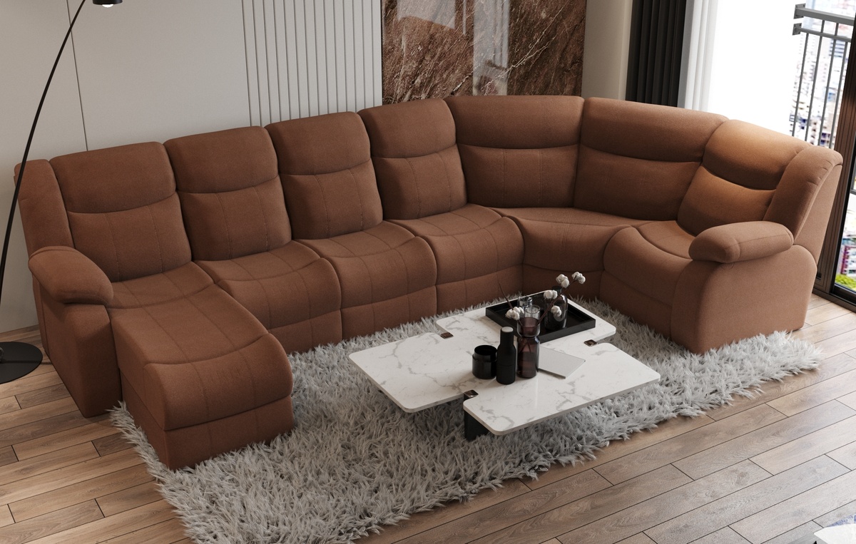 Главный герой статьи - модульный диван "Эконика". Стильный и удобный модульный диван — это предмет искусства в вашем доме, сочетающий в себе дизайн и функциональность, элегантность и комфорт.-4