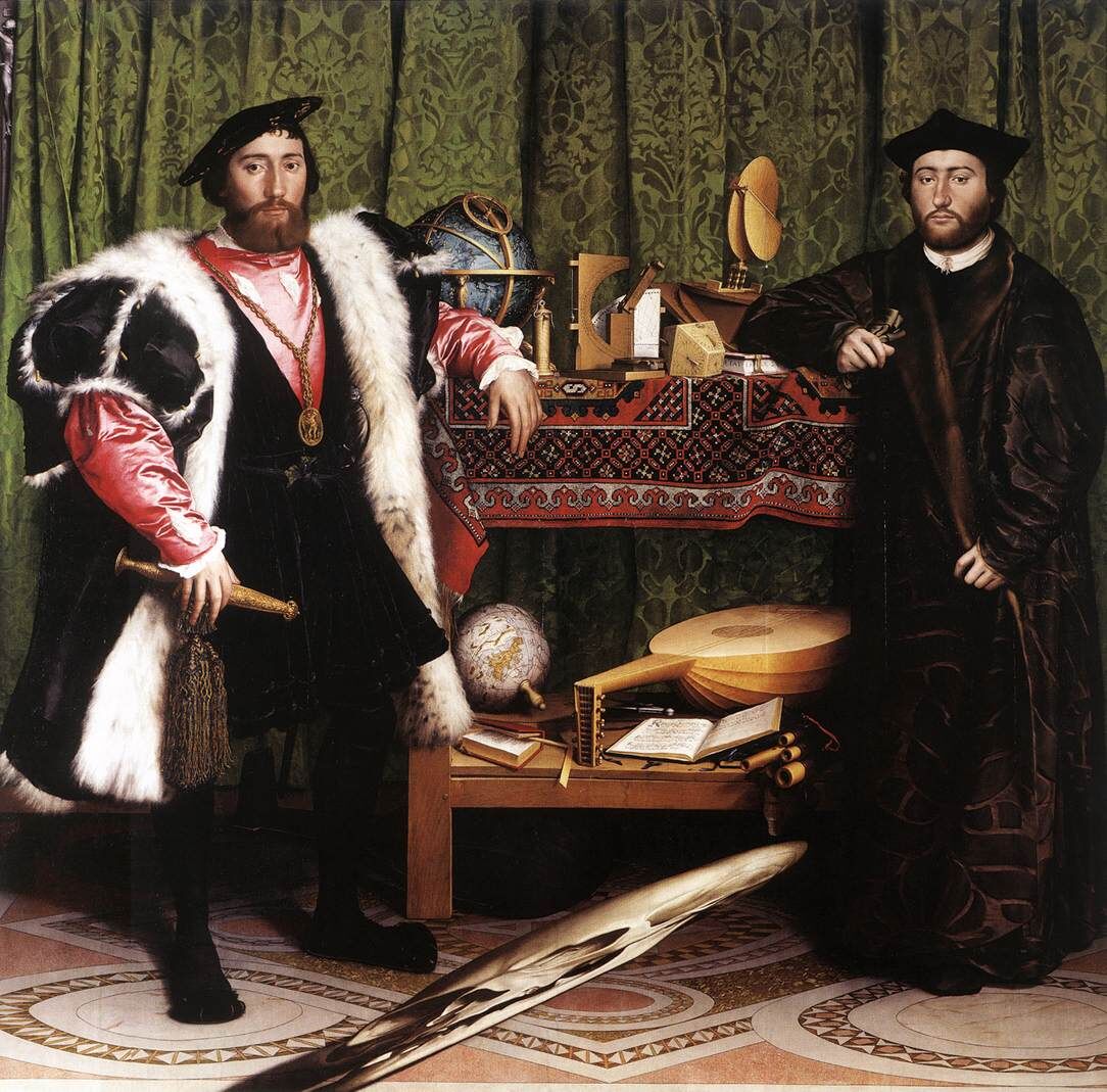 Ганс Гольбейн Младший. «Послы», 1533 год. Национальная галерея, Лондон