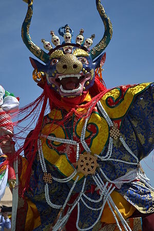 Мистерия Цам в городе Улан-Удэ, Россия 