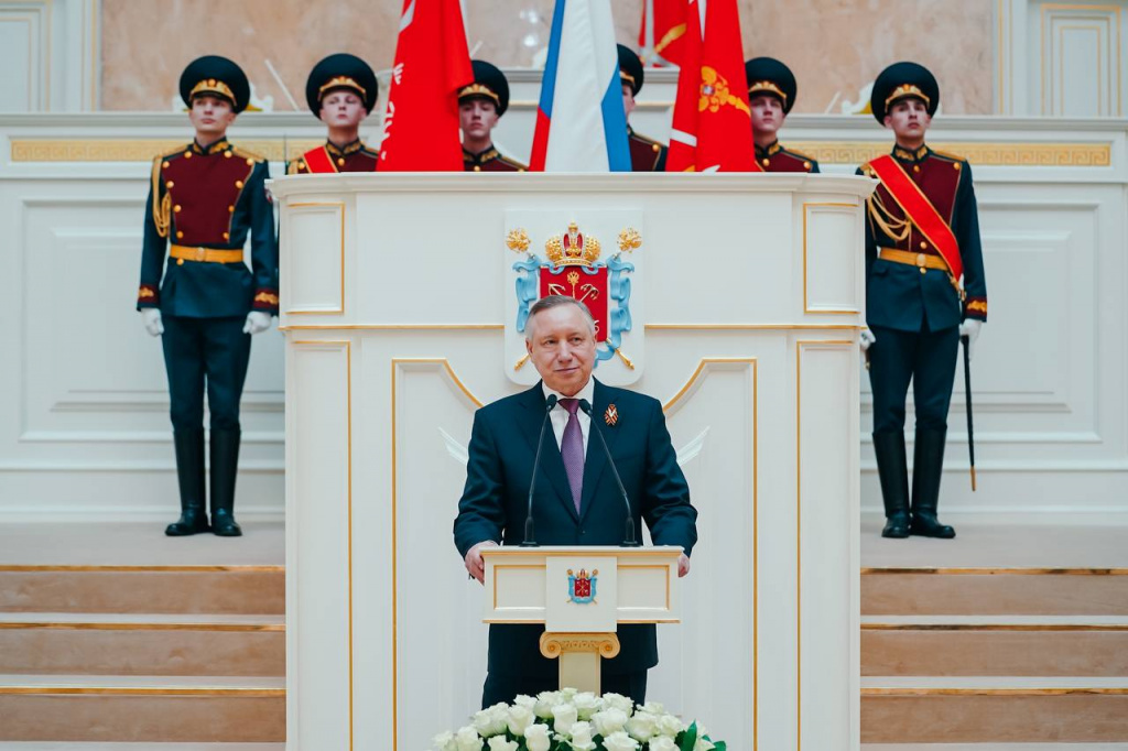 Фото: telegram.org / Правительство Санкт-Петербурга