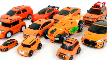 Машинки Роботы Оранжевого Цвета Тоботы Трансформеры Игрушки для Детей