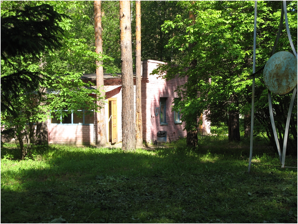 Наш медицинский пункт. Фото автора. 
