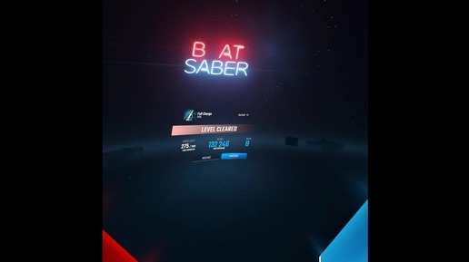 beat saber c попыткой на уровне эксперт +