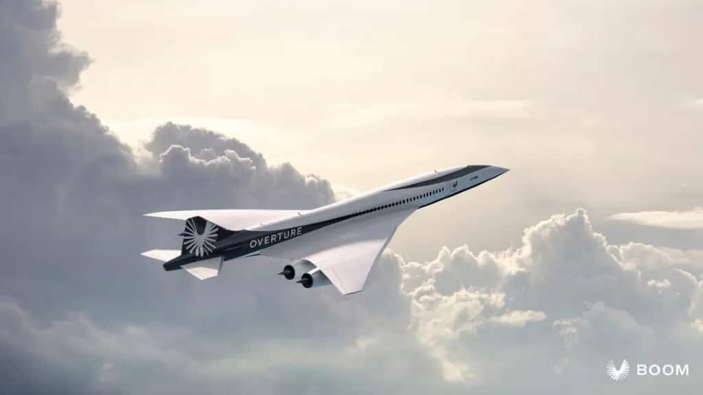    Концепт сверхзвукового пассажирского самолета Overture / © Boom Supersonic
