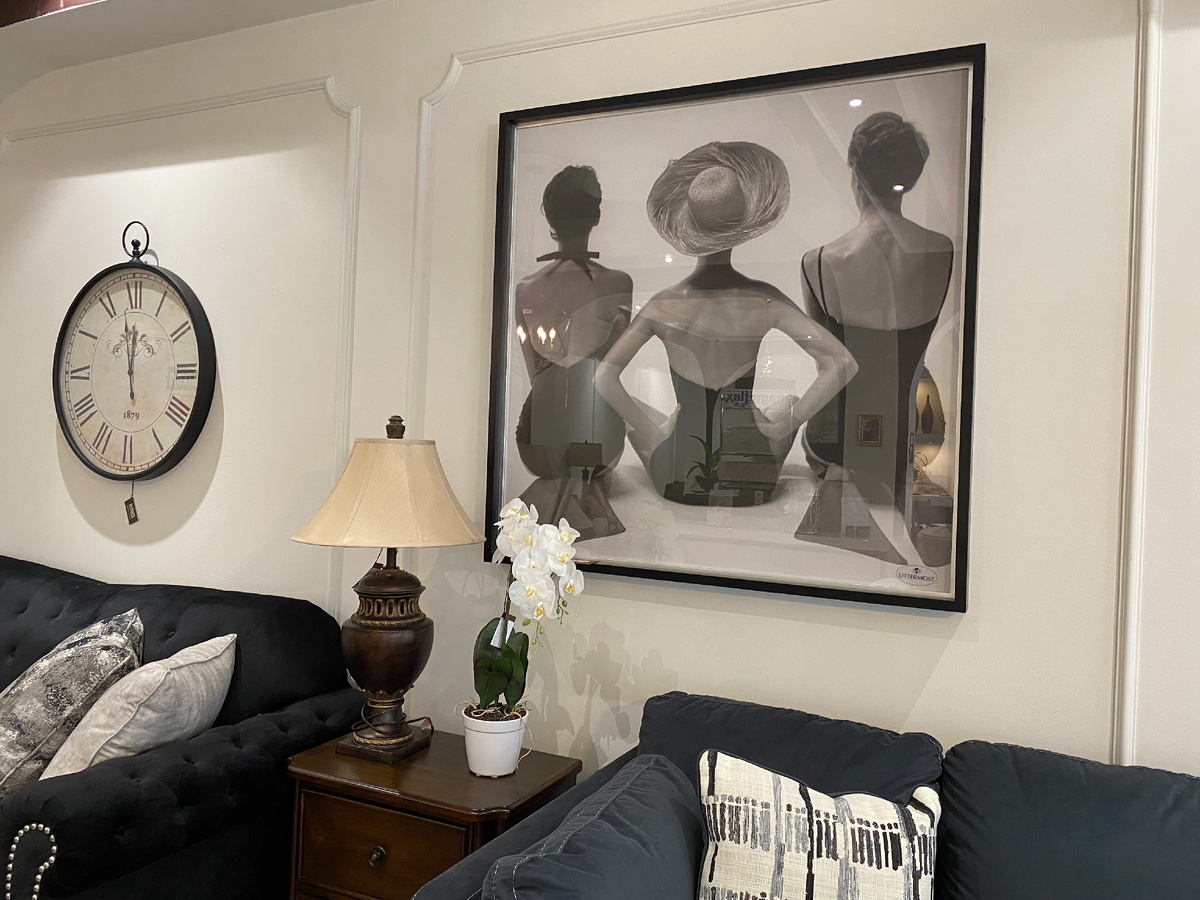 Модный принт "Женские купальники 1959г." от американского бренда Uttermost 41404 в салоне Blomer 