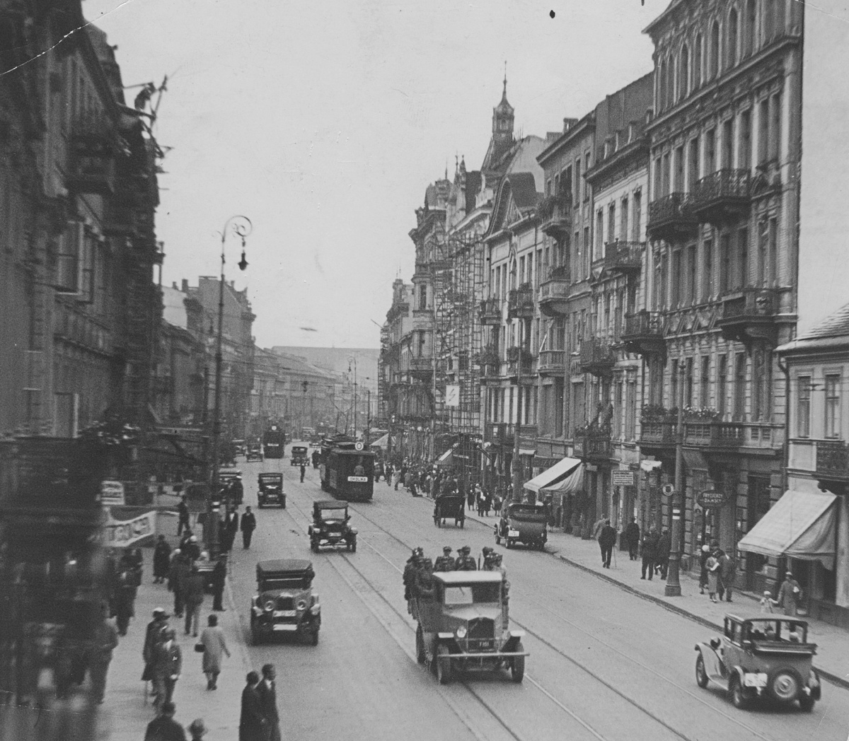 Варшава в то время