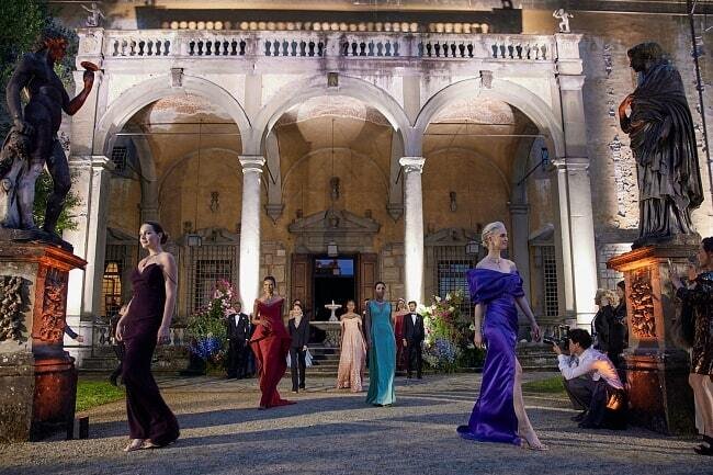 Презентация коллекции состоялась в Палаццо Корсини во Флоренции