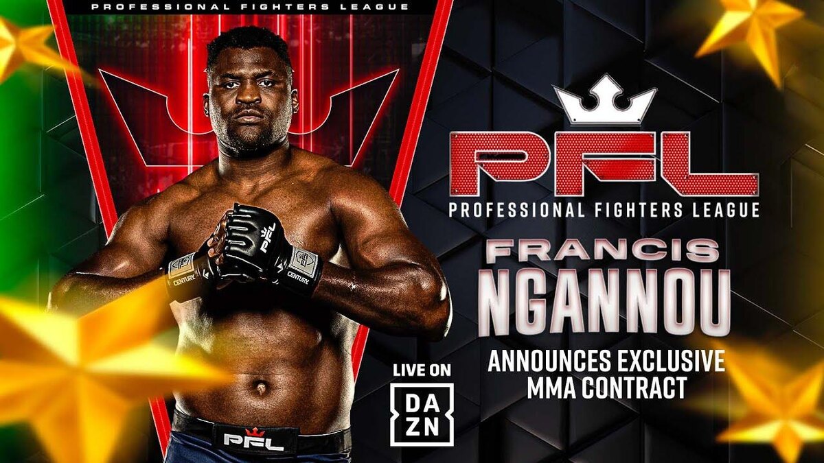     PFL с помпой анонсировал подписание контракта с Нганну, однако Фрэнсис пока так и не выступил в лиге