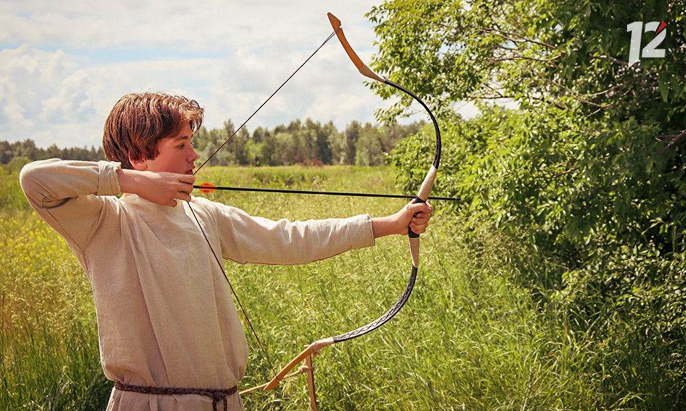 Каждый гость полевого лагеря живой истории смог примерить на себя роль жителя эпохи Средневековья.