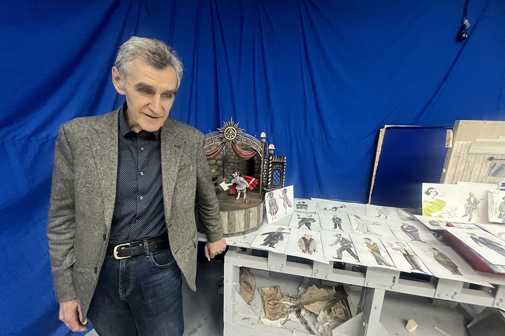    Мультипликатор Станислав Соколов. / Фото: Дарья Валиахметова / РГ