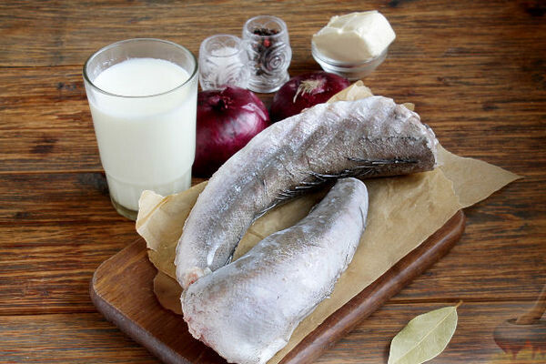 Молочный суп с рыбой