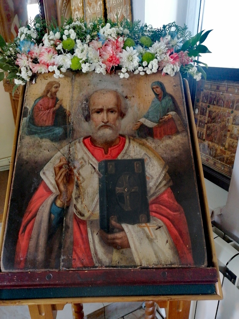 Источник:фото иконы Святителя Николая Чудотворца из личного архива автора