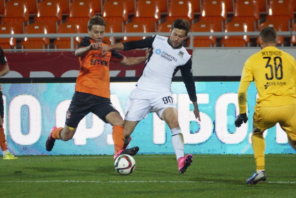    Матч 9-го тура премьер-лиги "Урал" - "Краснодар" Алексей БУЛАТОВ