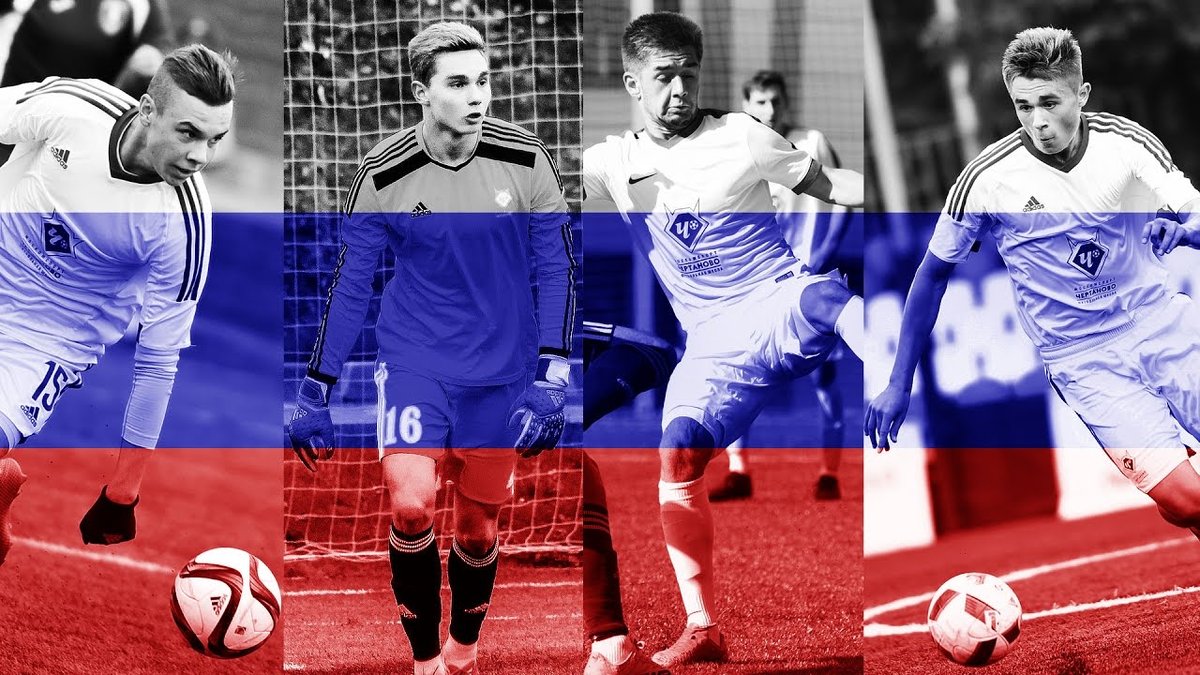 Здесь еще Горшков и Глушенков игроки "Чертанова" теперь Зенита