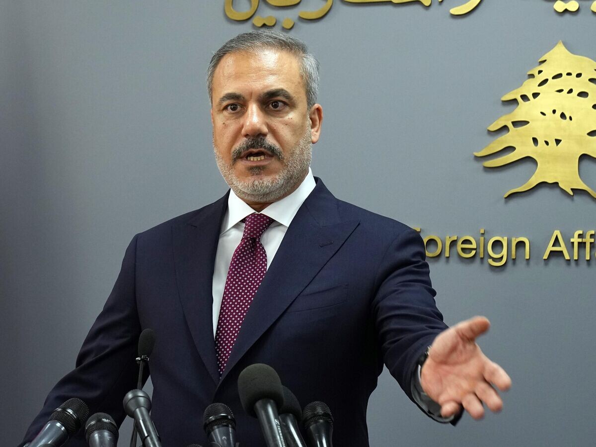    Министр иностранных дел Турции Хакан Фидан© AP Photo / Bilal Hussein