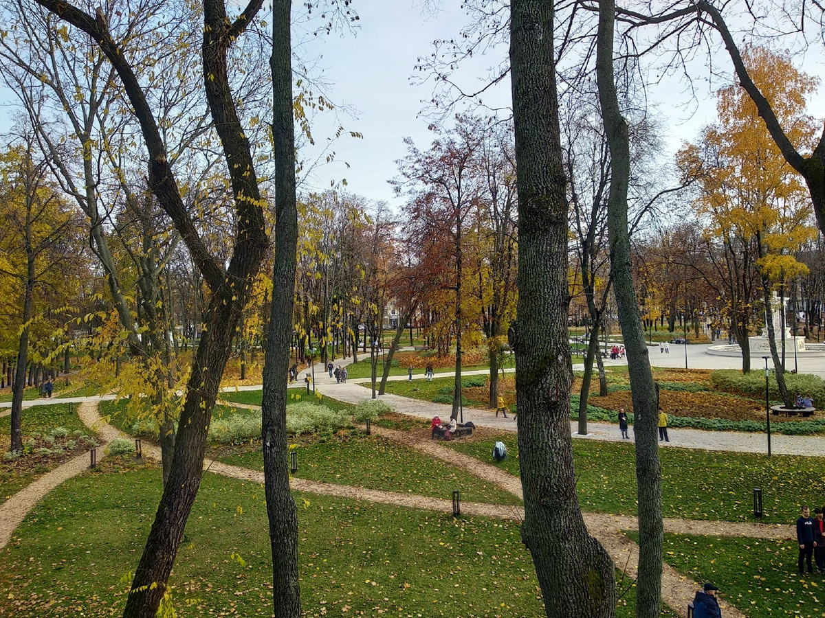 Парк «Орлёнок». 29.10.2022. © Фотограф Семененко А. А. Ссылка обязательна.