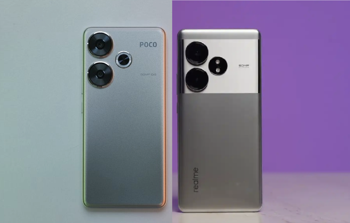 POCO F6 (слева) или Realme GT 6T (справа)