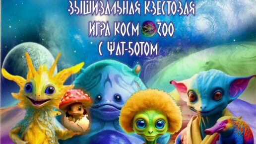 Вышивальная игра КОСМОZOO. Строительство зоопарка. Часть 1.