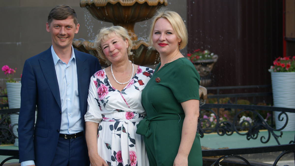 Мамулин юбилей в прошлом году)