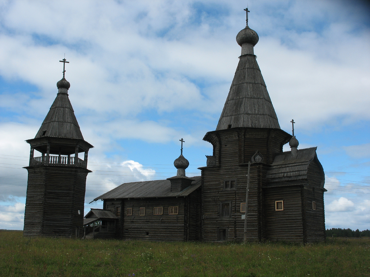 Церковь Иоанна Златоуста в Саунино