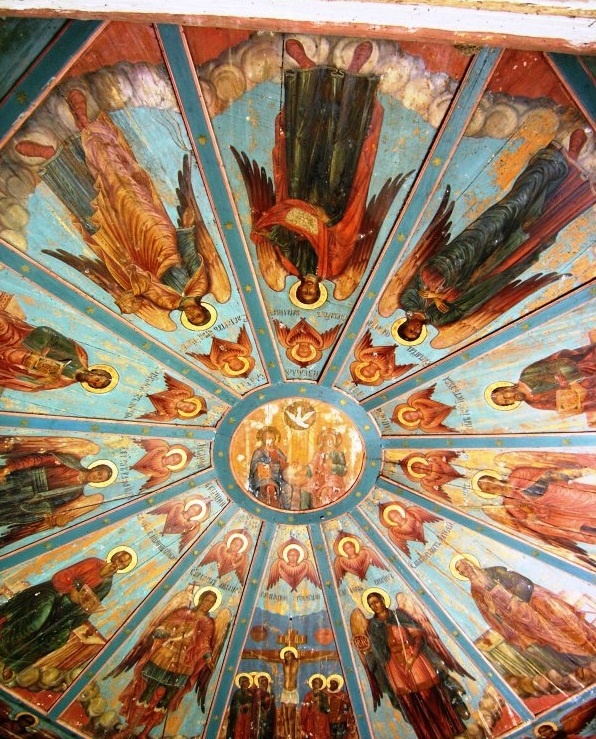 Небо в церкви с Саунино