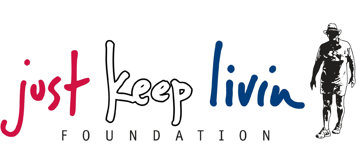 Just keep playing. Just keep Living. Just Keeper. Live Foundation. Foundation web.