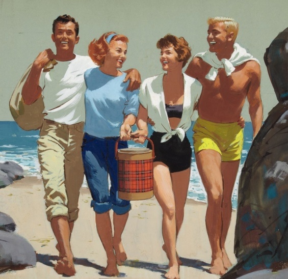 Продолжение рассказа // Илл.: Художник Arthur Sarnoff
