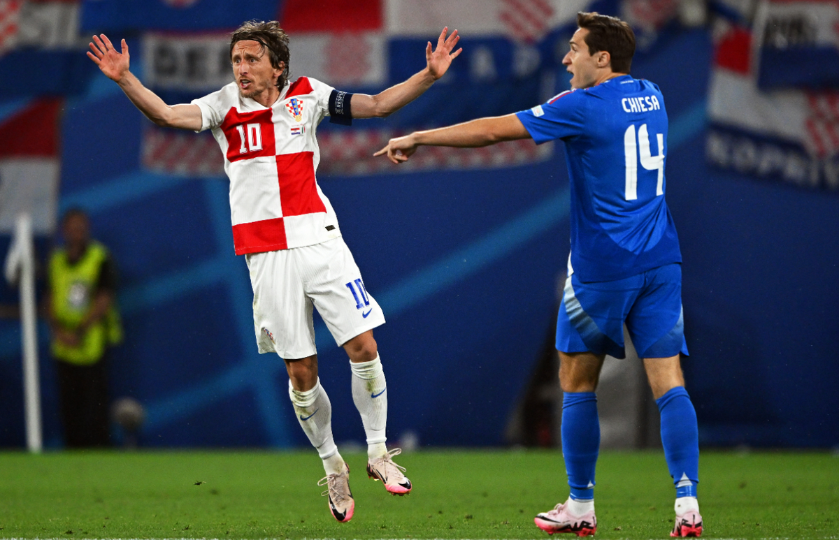 Гола Луки Модрича не хватило хорватам для победы над Италией. Фото: globallookpress