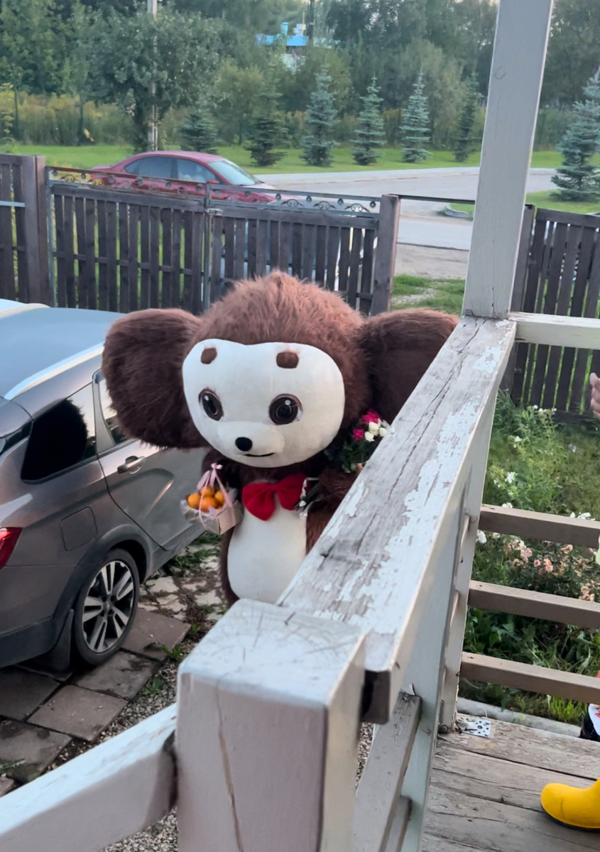 Вот такого Чебурашку наша компания пригласила для лучшей подруги