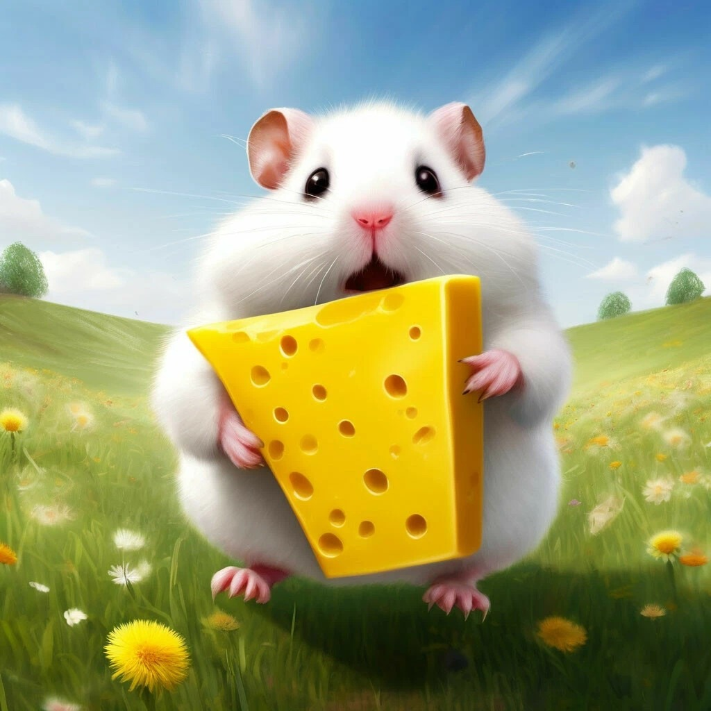 Хомяк после листинга