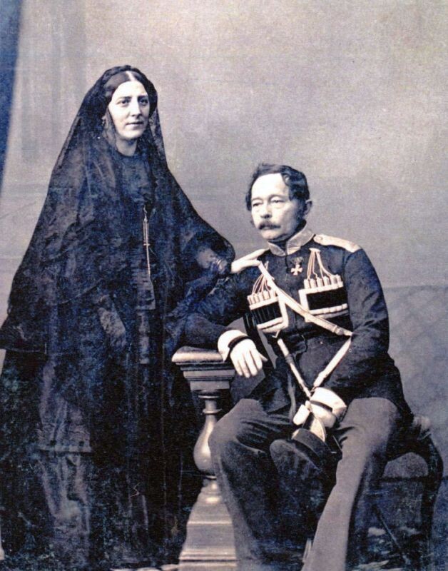    Муравьёв-Амурский с супругой. Источник: ru.wikipedia.org