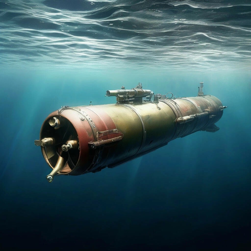 Сверхкавитирующая торпеда с тремя хоботами