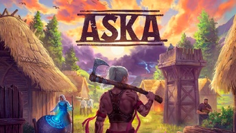ASKA - Строим деревню викингов - Выживание ( первый взгляд )