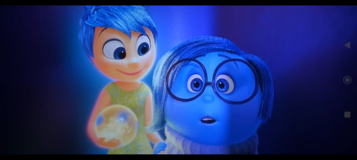 " От Печали до Радости - ехать и ехать, от Печали до Радости - лететь и лететь"( из песни Юрия Антонова), мой скриншот из мультика