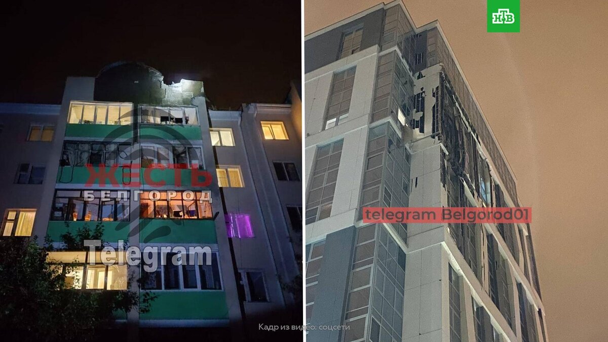    Гладков сообщил о пострадавших при массированной атаке БПЛА на Белгород