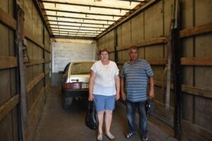  📷    Жители Беляевского района отправили ВАЗ и фуру с гуманитарной помощью бойцам СВО Белов Михаил Александрович