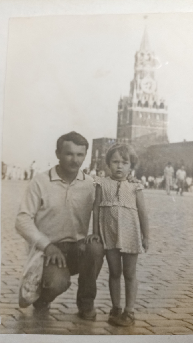 Детское фото. Я и папа