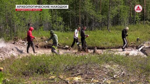 Археологические раскопки на Восточно-Толумском месторождении