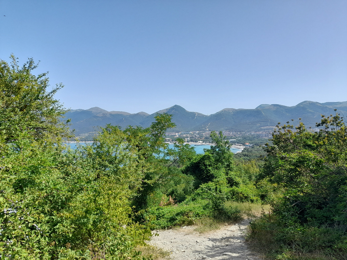 Участок трейла в селе Кабардинка 