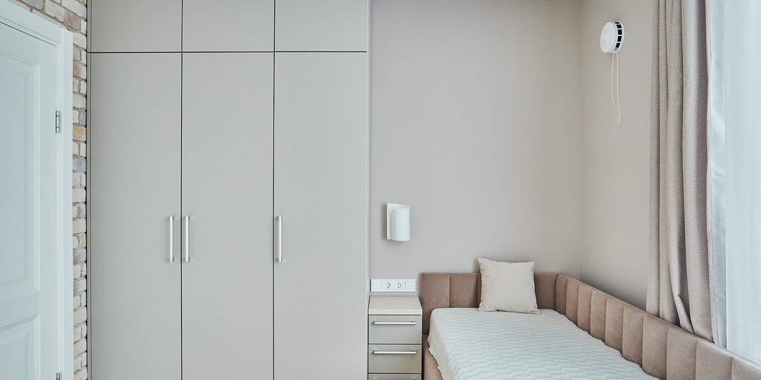 Дизайн спальни в бежевых тонах