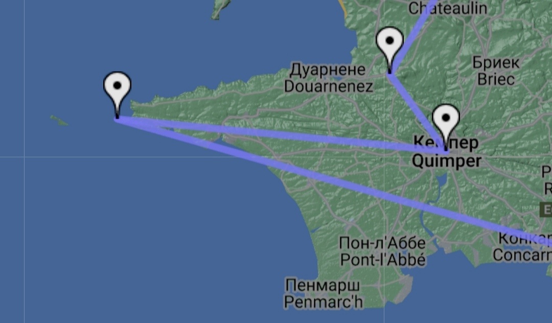 Из Кемпера доехали до мыса Ра