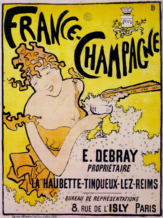  Афиша, сделавшая Боннара знаменитым. / Фото: www.pinterest.com